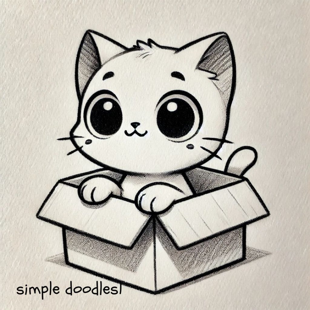 10+ Easy Cat Drawings: Simple and Fun Sketches for Cat Lovers! 🐱 - Easy ...