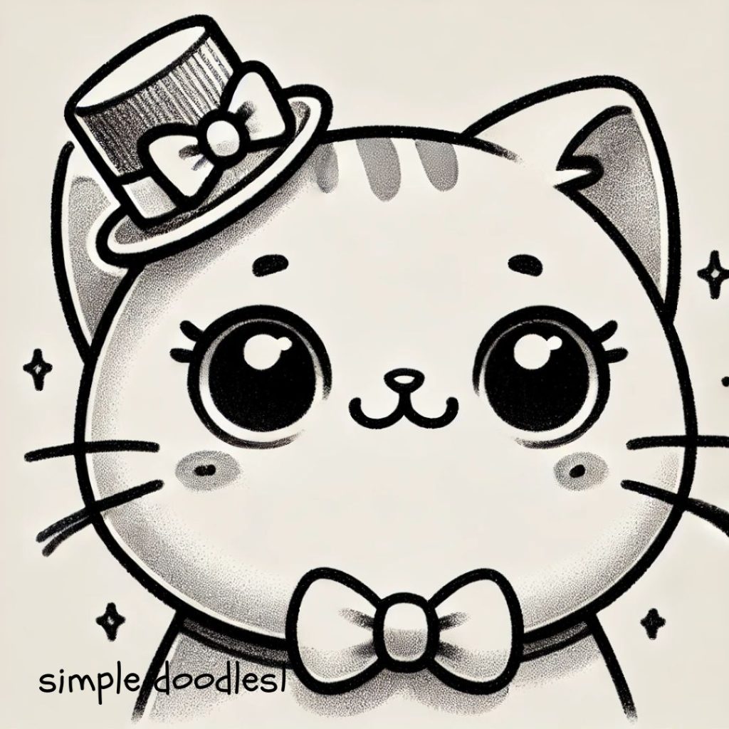 10  Easy Cat Drawings: Simple and Fun Sketches for Cat Lovers 🐱 Easy