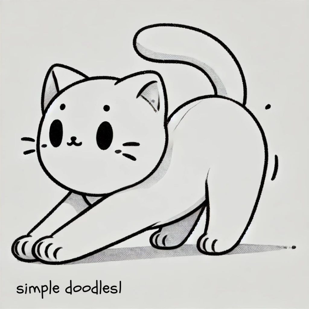 10  Easy Cat Drawings: Simple and Fun Sketches for Cat Lovers 🐱 Easy