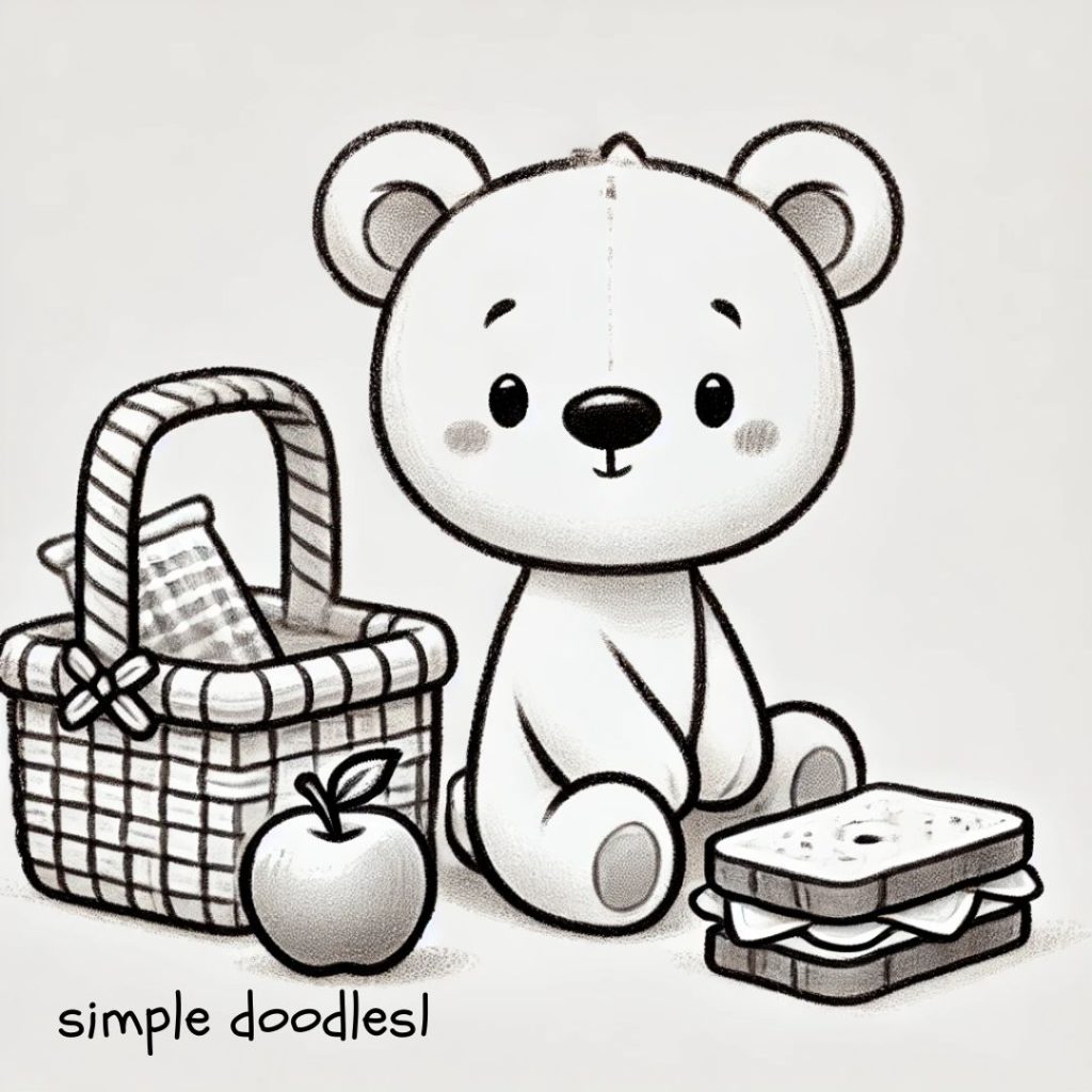 15 Simple Bear Doodles: Easy and Fun Drawing Ideas 🐻 ️ Easy Doodles