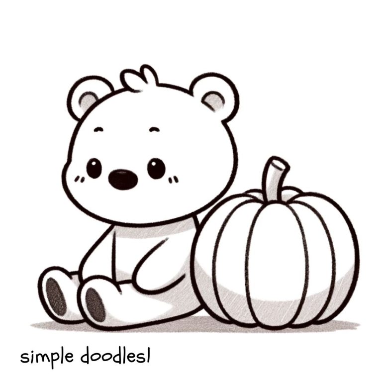 15 Simple Bear Doodles: Easy and Fun Drawing Ideas 🐻 ️ Easy Doodles